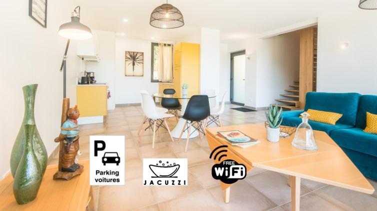 Appartement Open Sun avec Jacuzzi Privatif et parking privé à Sarlat Extérieur photo